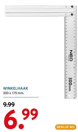 Kluswijs neo tools winkelhaak aanbieding