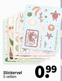 Wibra Stickervel aanbieding