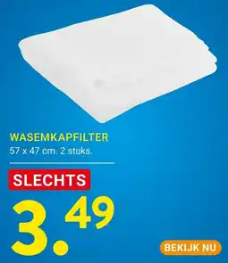 Kluswijs WASEMKAPFILTER aanbieding