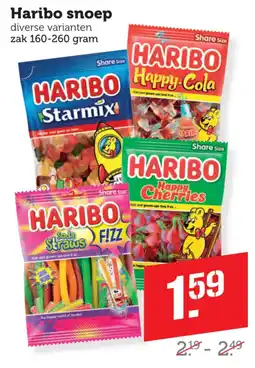 Coop Haribo snoep aanbieding