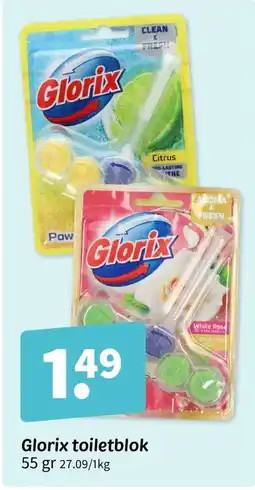 Wibra Glorix toiletblok aanbieding