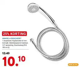 Kluswijs Amarela doucheset aanbieding