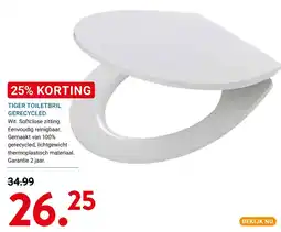 Kluswijs Tiger toiletbril aanbieding