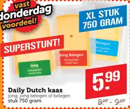 Coop Daily Dutch kaas aanbieding
