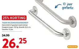 Kluswijs tiger Veiligheidshandgreep aanbieding