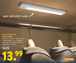 Kluswijs Calex spot on kast lamp aanbieding