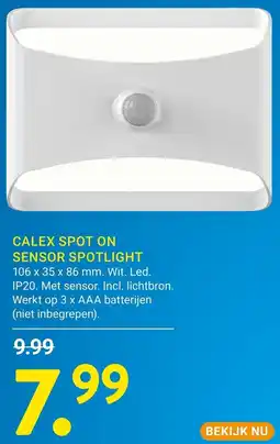 Kluswijs calex spot on sensor spotlight aanbieding