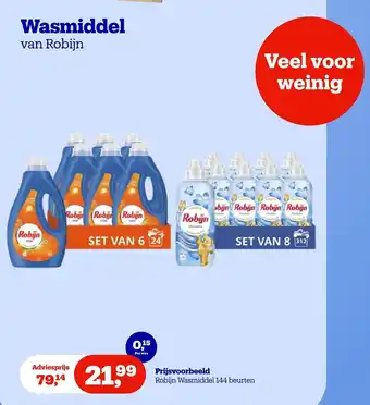 Bol.com Robijn Wasmiddel aanbieding