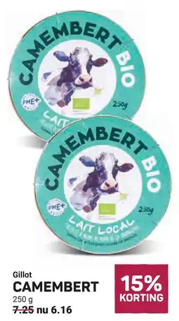Ekoplaza Gillot CAMEMBERT aanbieding