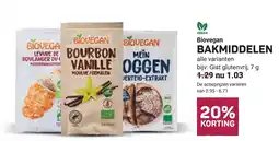Ekoplaza Biovegan bakmiddelen aanbieding