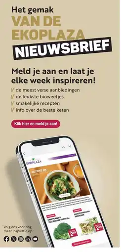 Ekoplaza Knapperige & veelzijdige broccoli aanbieding