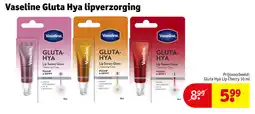 Kruidvat Vaseline Gluta Hya Lipverzorging aanbieding