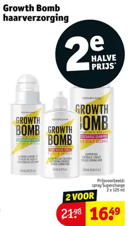 Kruidvat Growth Bomb Haarverzorging aanbieding