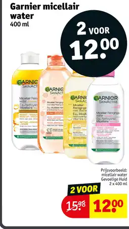 Kruidvat Garnier Micellair Water aanbieding