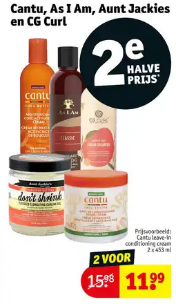 Kruidvat Cantu, As I Am, Aunt Jackies en CG Curl aanbieding