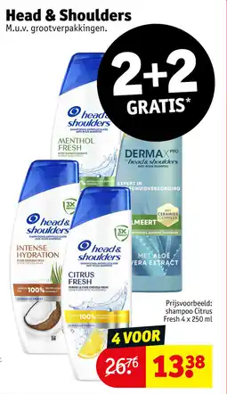 Kruidvat Head & Shoulders aanbieding