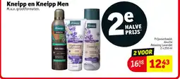 Kruidvat Kneipp en Kneipp Men aanbieding