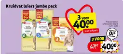 Kruidvat Kruidvat luiers jumbo pack aanbieding