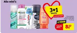 Kruidvat Alle mini's aanbieding
