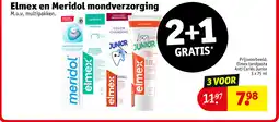 Kruidvat Elmex en meridol mondverzorging aanbieding