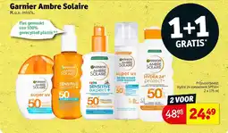 Kruidvat Garnier ambre solaire aanbieding