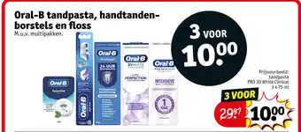 Oral-b tandpasta, handtandenborstels en floss