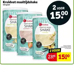 Kruidvat Kruidvat maaltijdshake aanbieding