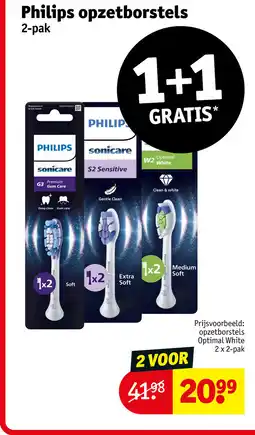 Kruidvat Philips opzetborstels aanbieding