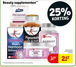 Kruidvat Beauty supplementen aanbieding