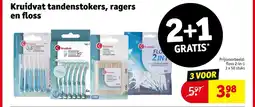 Kruidvat Kruidvat tandenstokers, ragers en floss aanbieding