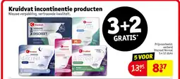 Kruidvat Kruidvat incontinentie producten aanbieding