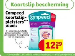 Kruidvat Compeed koortslip pleisters aanbieding
