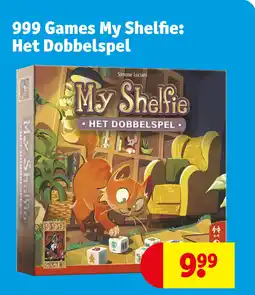 Kruidvat 999 games my shelfie: het dobbelspel aanbieding
