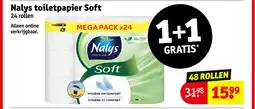 Kruidvat Nalys toiletpapier Soft aanbieding