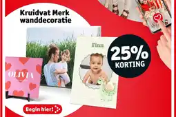 Kruidvat Kruidvat merk wanddecoratie aanbieding