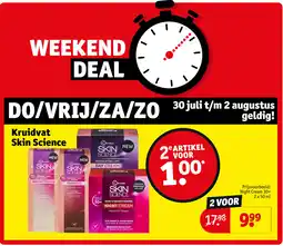 Kruidvat Kruidvat skin science aanbieding