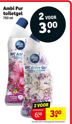 Kruidvat Ambi pur toiletgel aanbieding