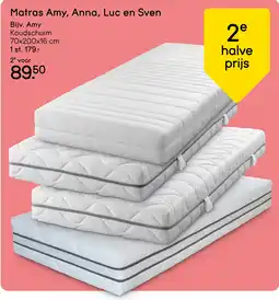 Leen Bakker Matras Amy, Anna, Luc en Sven aanbieding