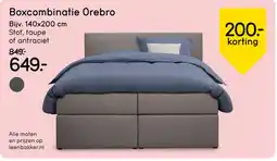 Leen Bakker Boxcombinatie Orebro aanbieding