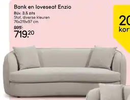 Leen Bakker Bank Enzio aanbieding