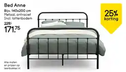 Leen Bakker Bed Anne aanbieding
