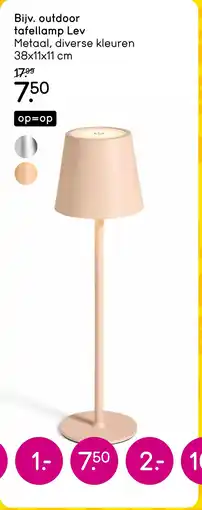 Leen Bakker Outdoor Tafellamp Lev aanbieding