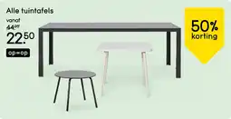 Leen Bakker Alle Tuintafels aanbieding