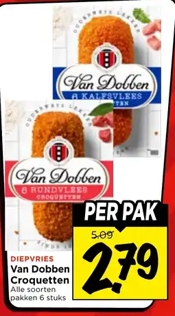 Vomar Voordeelmarkt Van Dobben Croquetten aanbieding