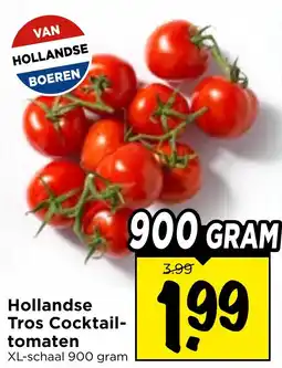 Vomar Voordeelmarkt Hollandse Tros Cocktail-tomaten aanbieding