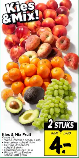 Vomar Voordeelmarkt Kies & Mix Fruit aanbieding