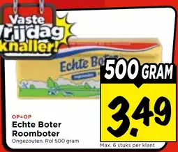 Vomar Voordeelmarkt Echte Boter Roomboter aanbieding