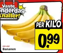 Vomar Voordeelmarkt Bananen aanbieding