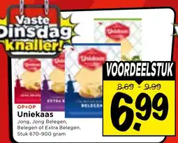 Vomar Voordeelmarkt Uniekaas aanbieding