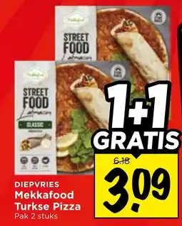 Vomar Voordeelmarkt Mekkafood Turkse Pizza aanbieding
